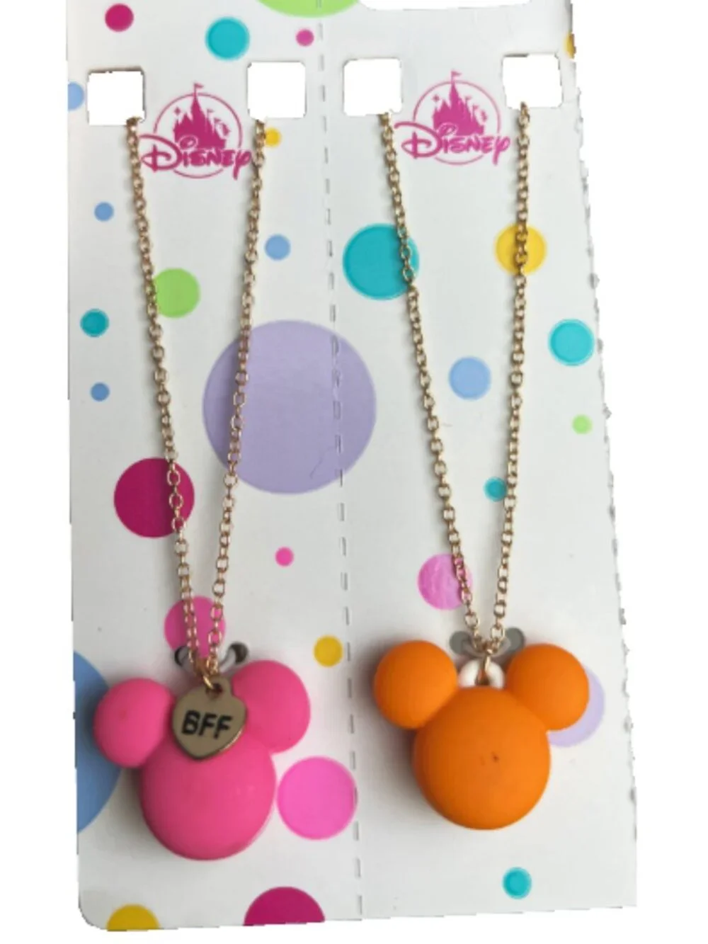 Disney BFF Mickey Macaroon Necklace Set